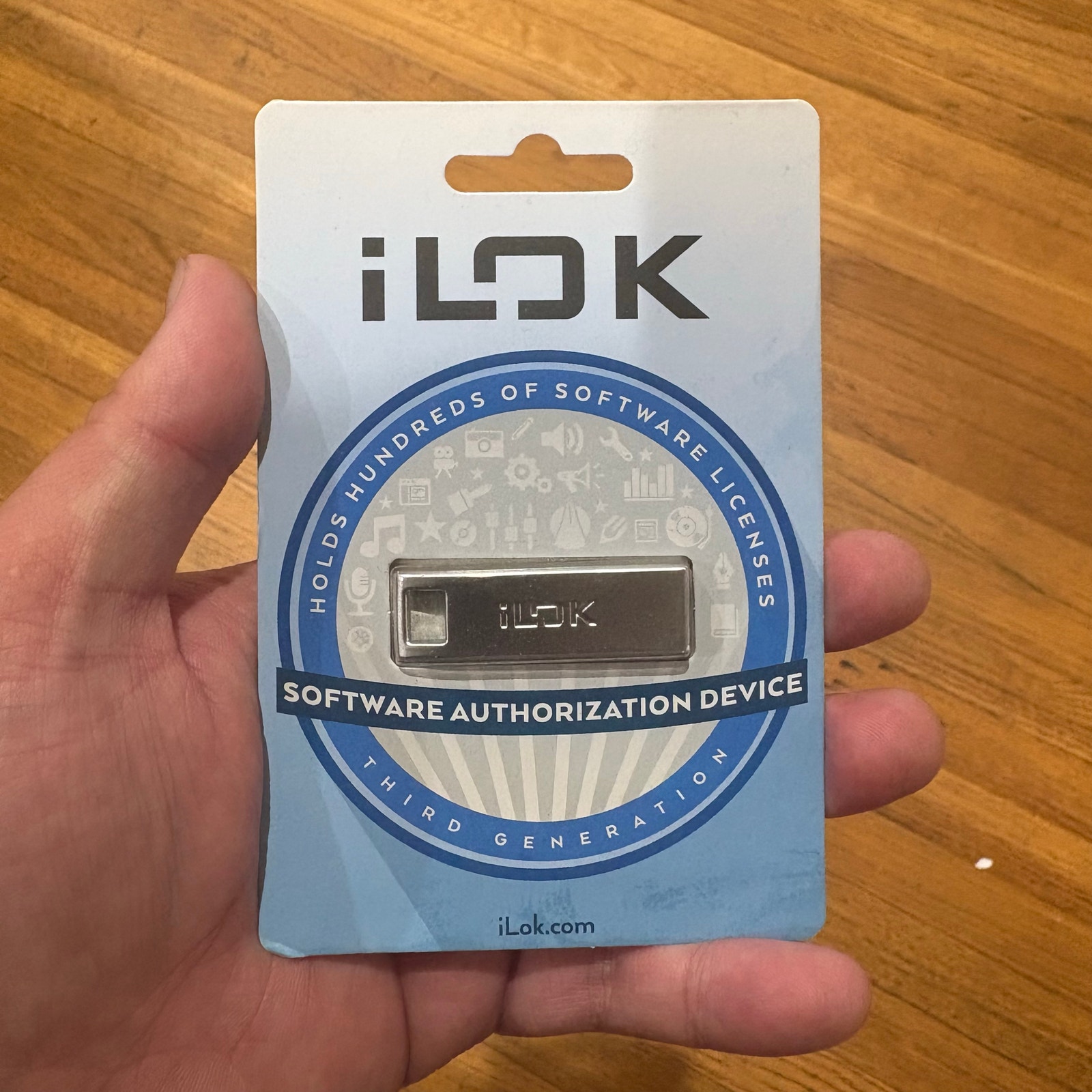 iLok - 3rd Generation - USB 3.0 - Silver - New Sealed