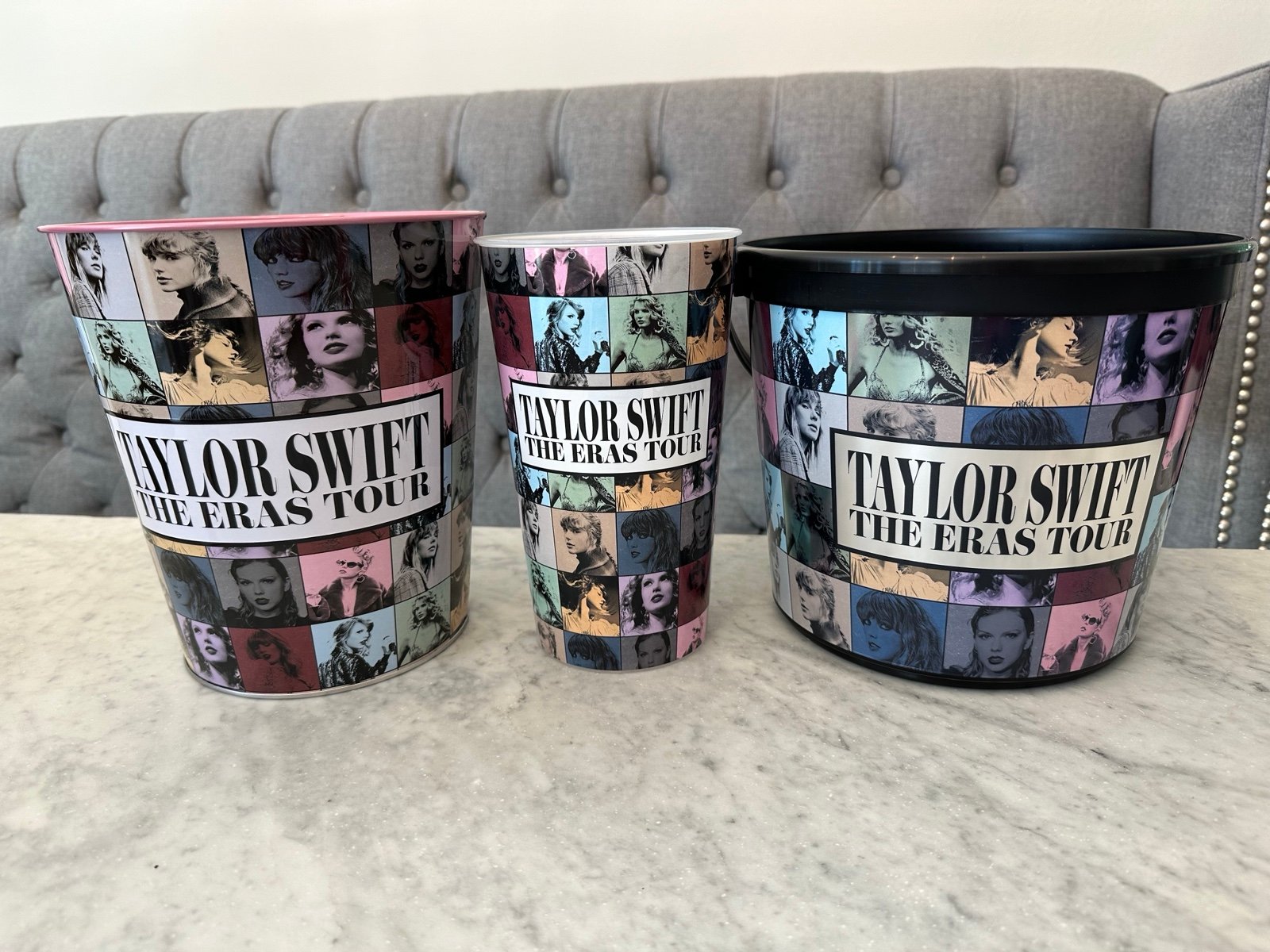 Taylor Swift Eras AMC Popcorn bucket, Popcorn Tin, Cup