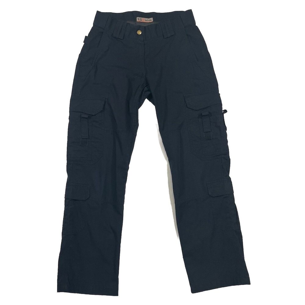 511 Tactical Pants Womens 8 Blue Taclite EMS Covert Cargo Utility Patrol Ripstop