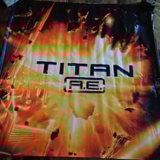 TITAN A.E. MOVIE BANNER - CIRCLE BANNER
