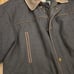 Rare ORVIS Wool Leather Trim Hunting Jacket Distressed Collar Elbow Patches
