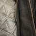 Rare ORVIS Wool Leather Trim Hunting Jacket Distressed Collar Elbow Patches