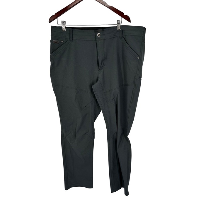 Kuhl Pants Mens 40x30 Silencer Gray Ripstop Camp Hike Fish Outdoor Travel
