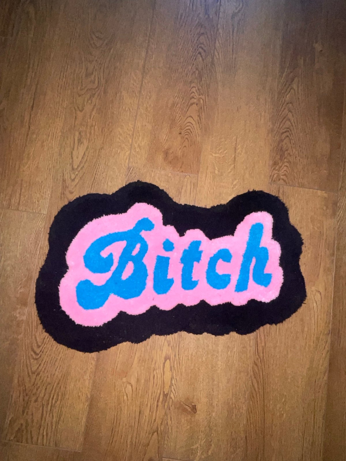 “Bitch” Tufted Rug