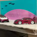 Hot Wheels Custom LBWK Nissan Diorama set