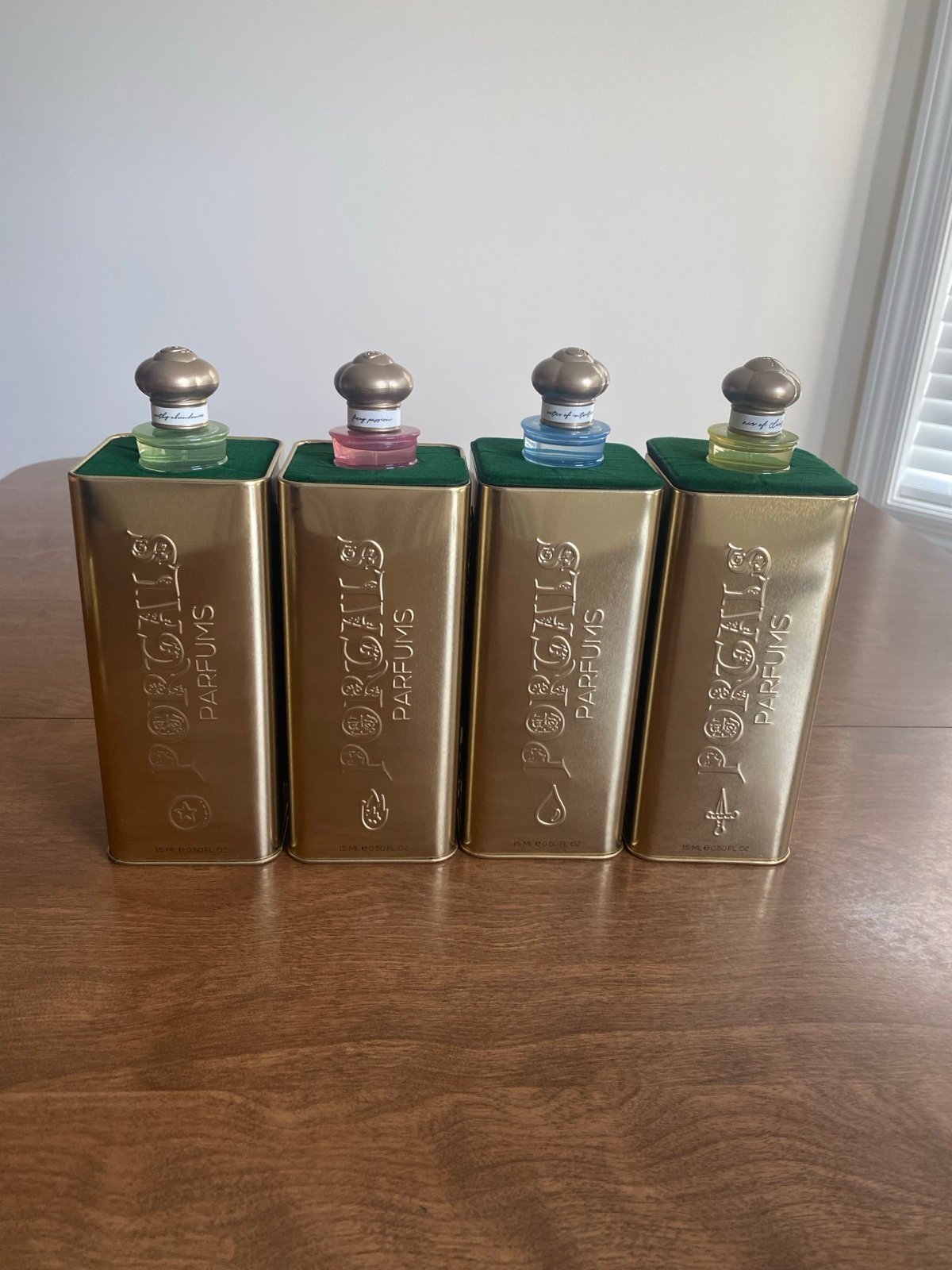 Portals Parfum Melanie Martinez Perfume Set of 4 Vials With Original Boxes