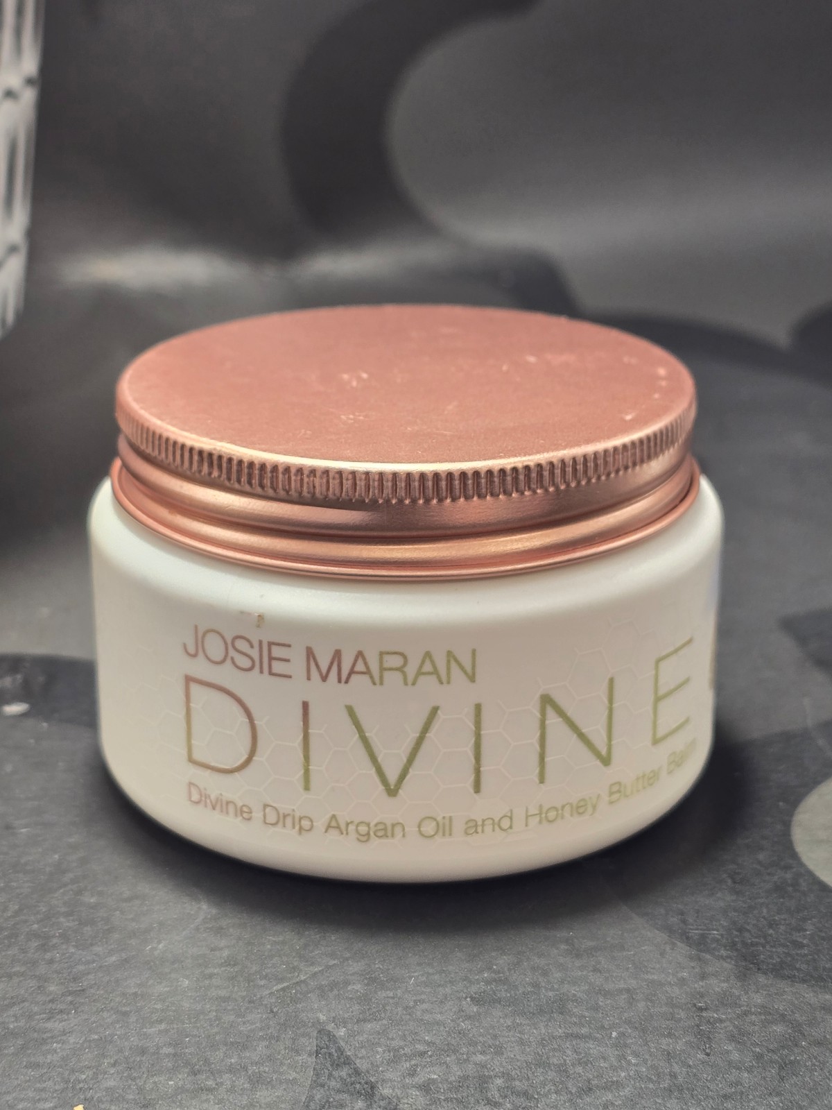 Josie Maran Divine Drip Argan Oil and Honey Butter Balm 5 oz Pure Honey