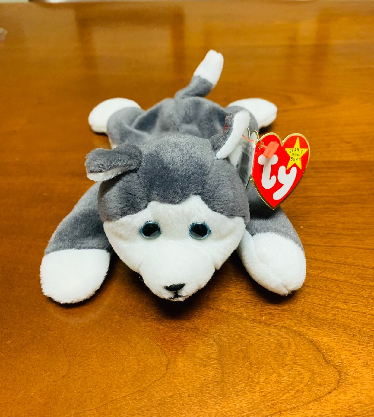 husky beanie baby