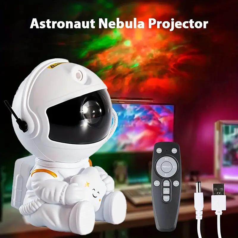 Astronaut Spaceman Star Projector Night Light