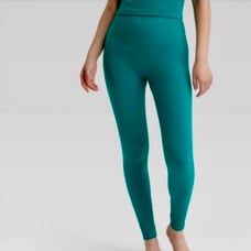 all in motion High-Rise -Athletic Leggings - 2 Side packets Size XS -NWT-Teal