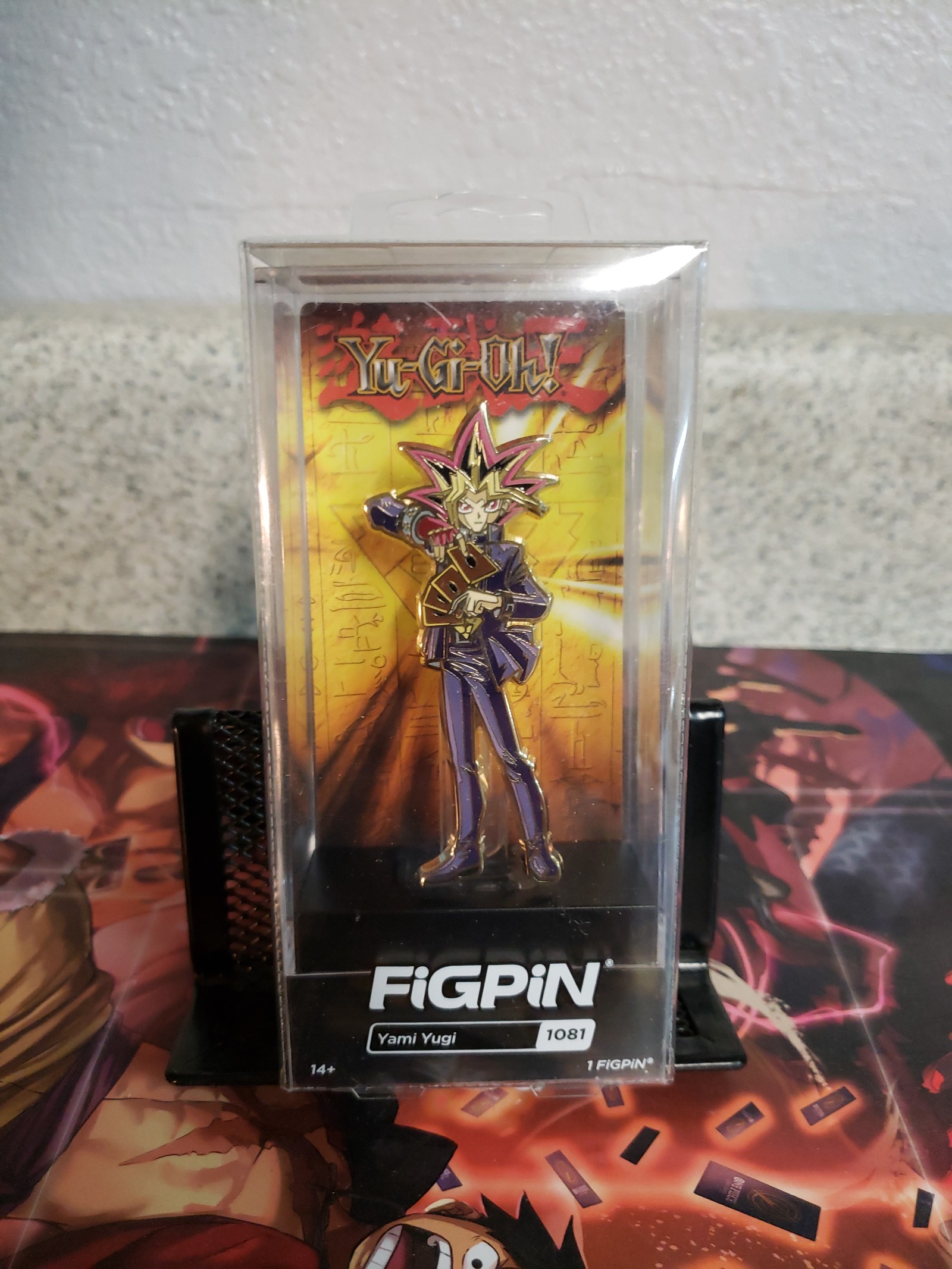 FiGPiN - Yu-Gi-Oh! - Yami Yugi (1081) Gold Plated Chase! Locked NEW, SEALED