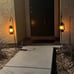 Solar Lantern Outdoor Hanging Solar Lights Dancing Flame Vintage Led Waterproof