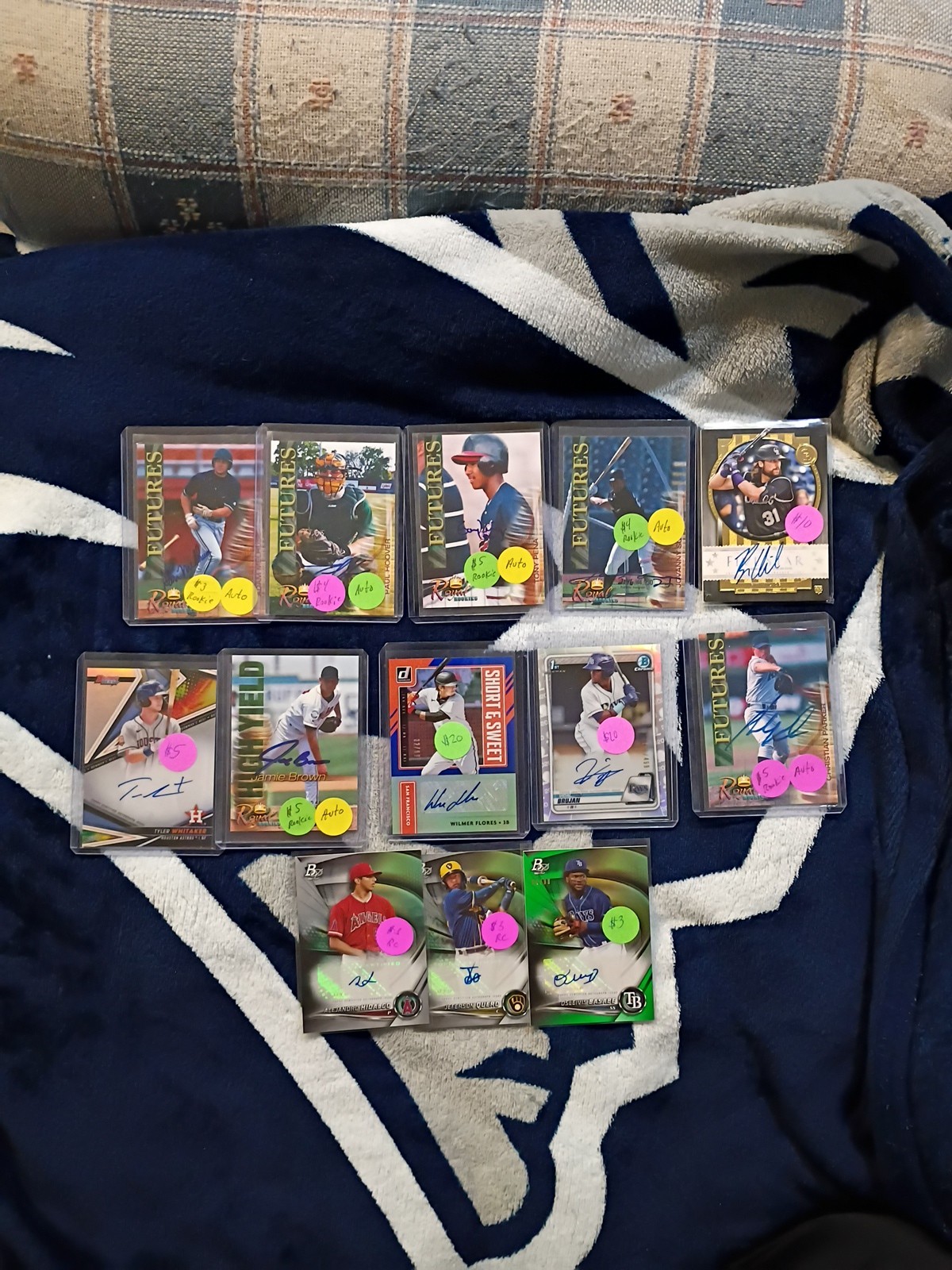 MLB Auto Rookie Card Lot (23)
