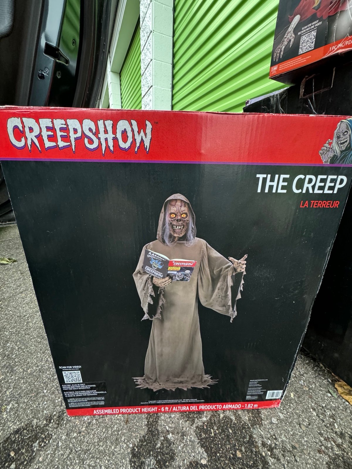 CREEPSHOW The Creep Animated Halloween Prop Animatronic RARE SOLD OUT