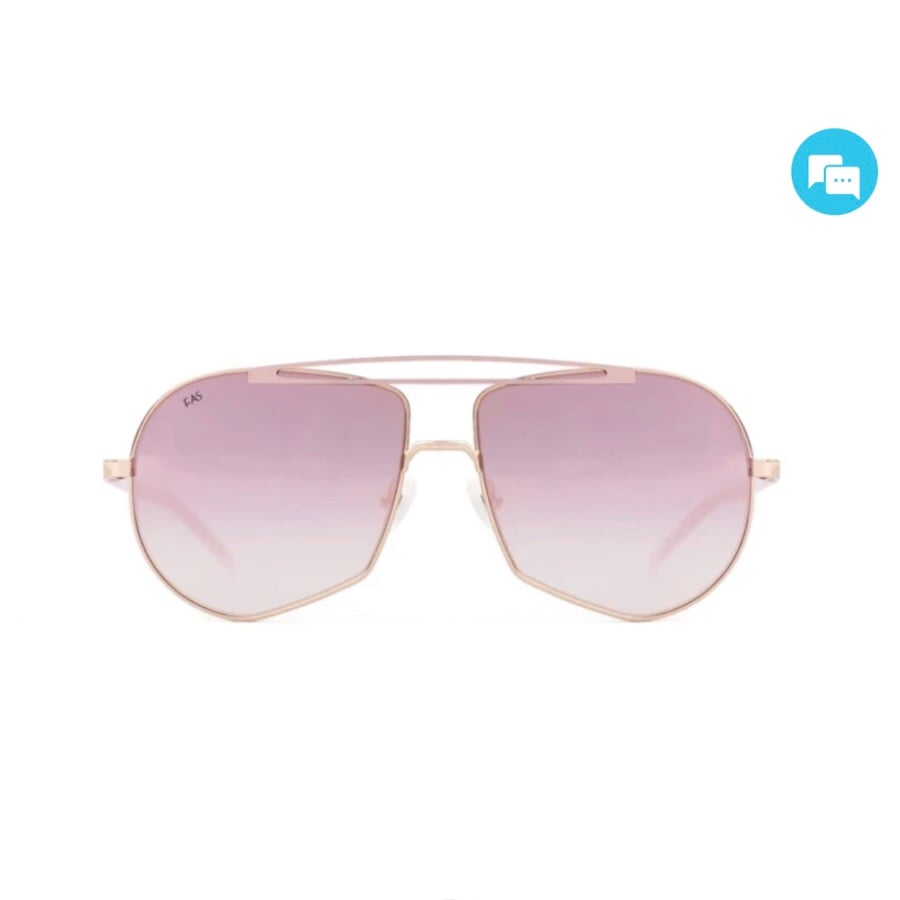 FOR ART’s SAKE Top Gun Rose Sunglasses