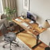Electric Standing Desk, 48 x 24 Inches Height Adjustable Desk