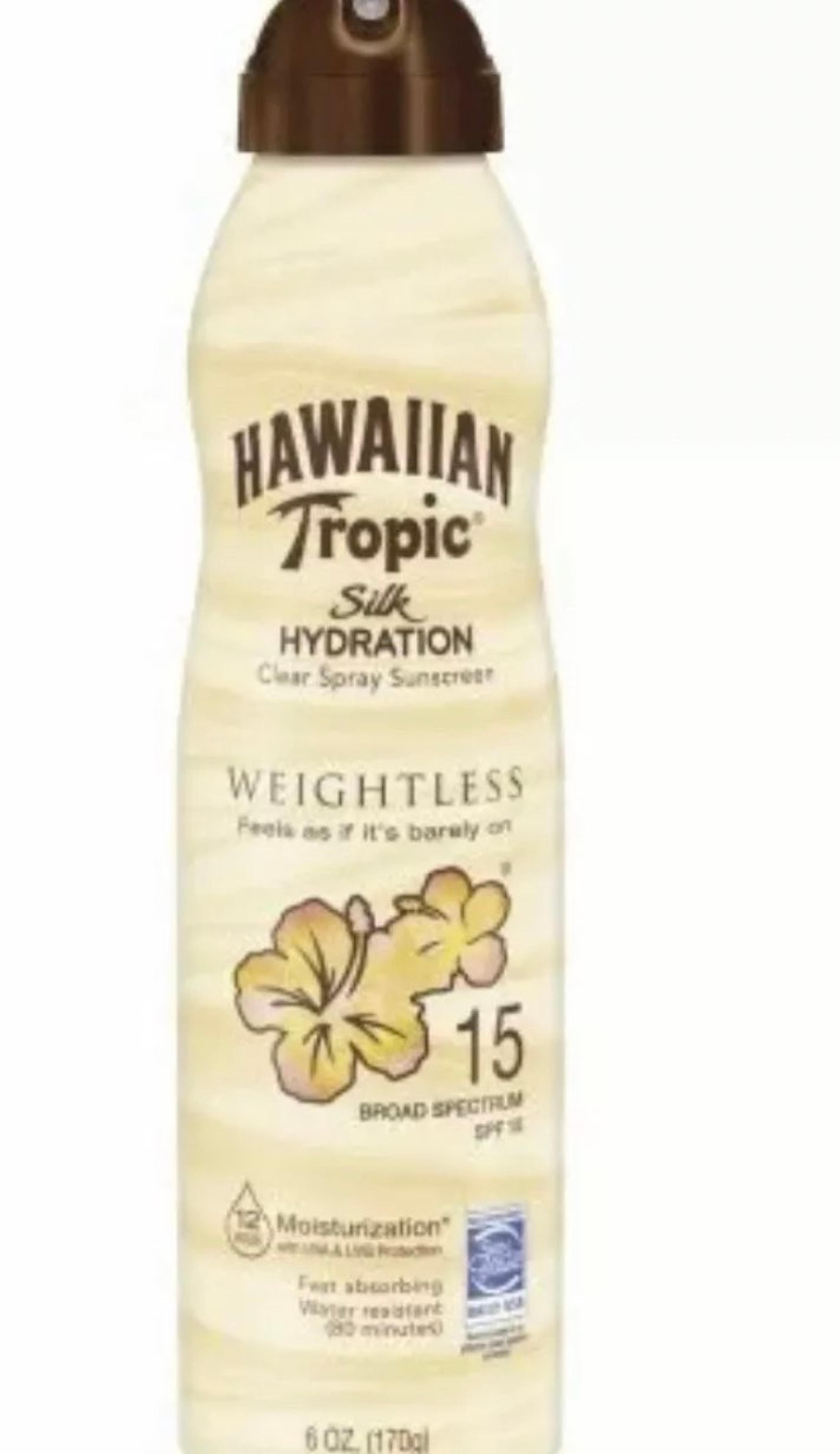 Hawaiian Tropic Sunscreen Silk Hydration