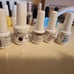 Gel polish lot with lamp