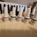 Gel polish lot with lamp