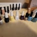 Gel polish lot with lamp