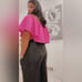Sparkly wide leg pants