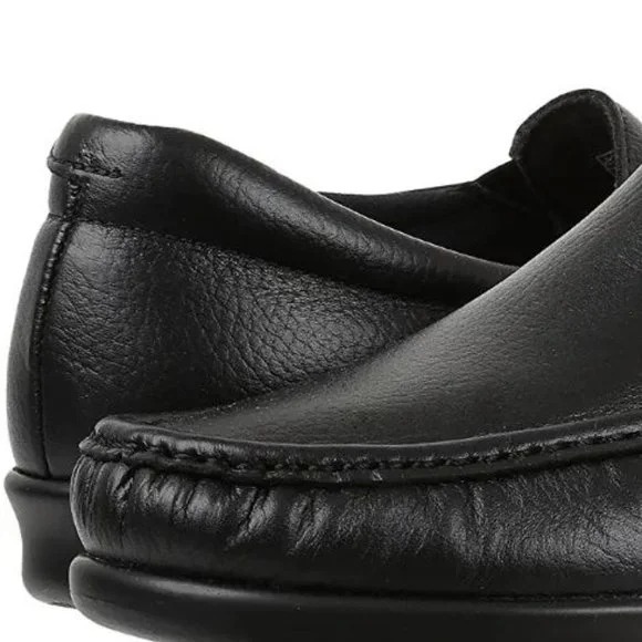 SAS Twin New Black Leather Shoes Moc Toe Womens 9 S NWOT 170
