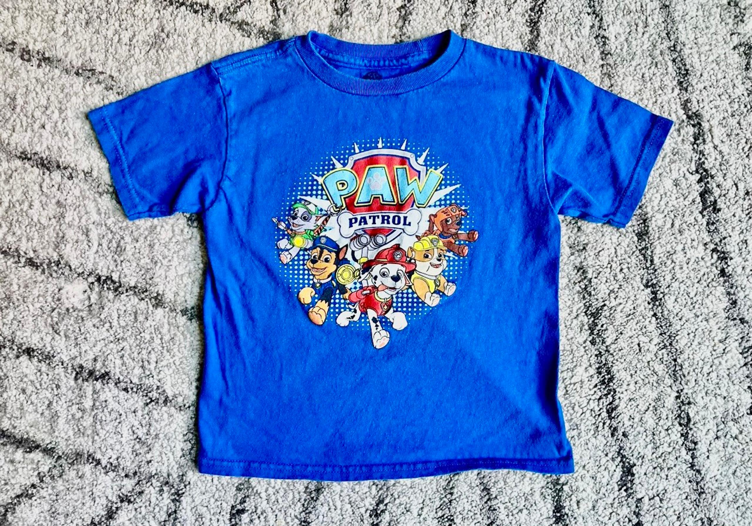 Paw Patrol Boys Short Sleeve T-shirt - Size 5/6