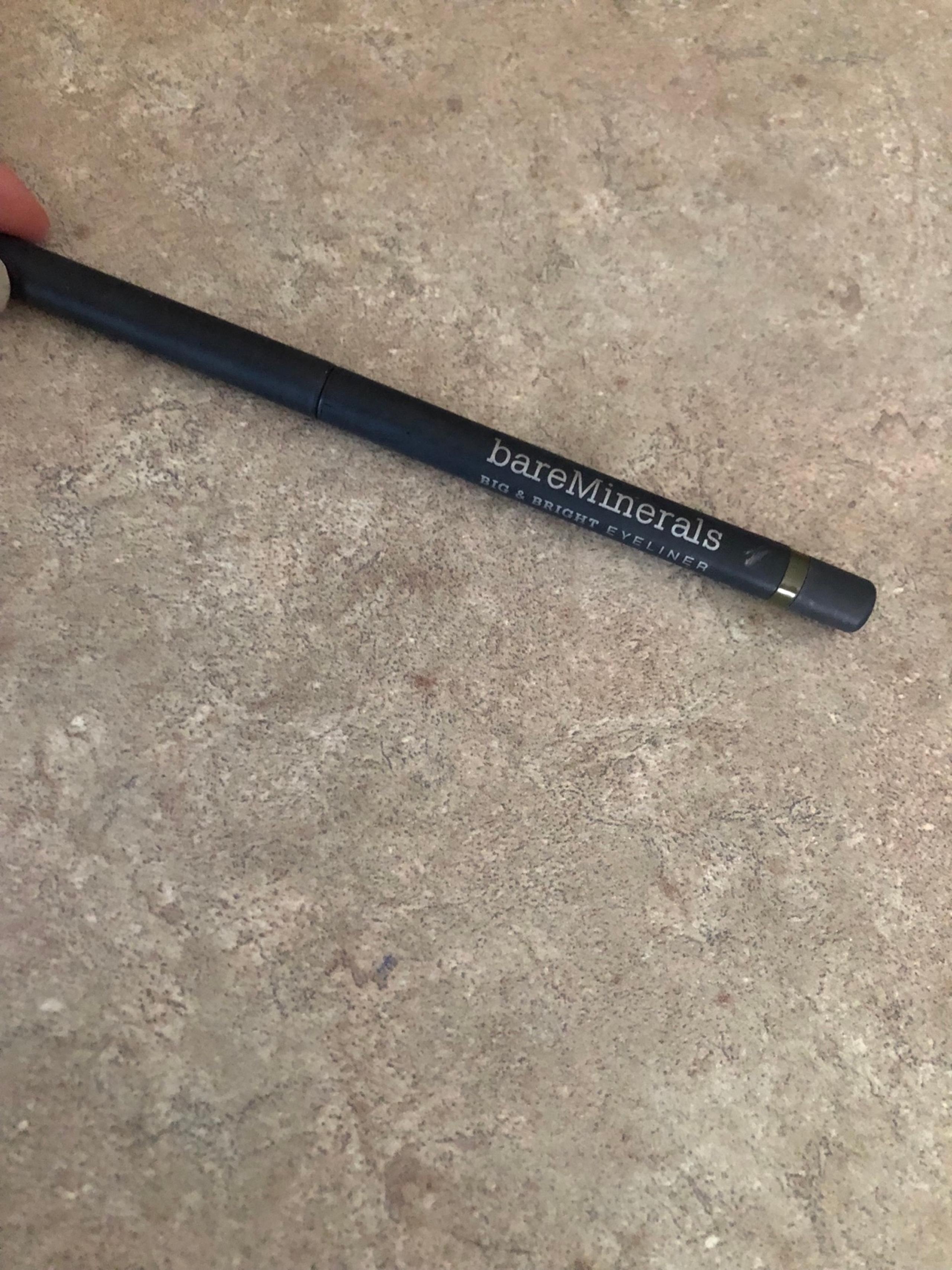 BareMinerals Big & Bright Eyeliner Sage .012 oz used