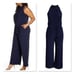 Vince Camuto Ruffle Collar Jumpsuit