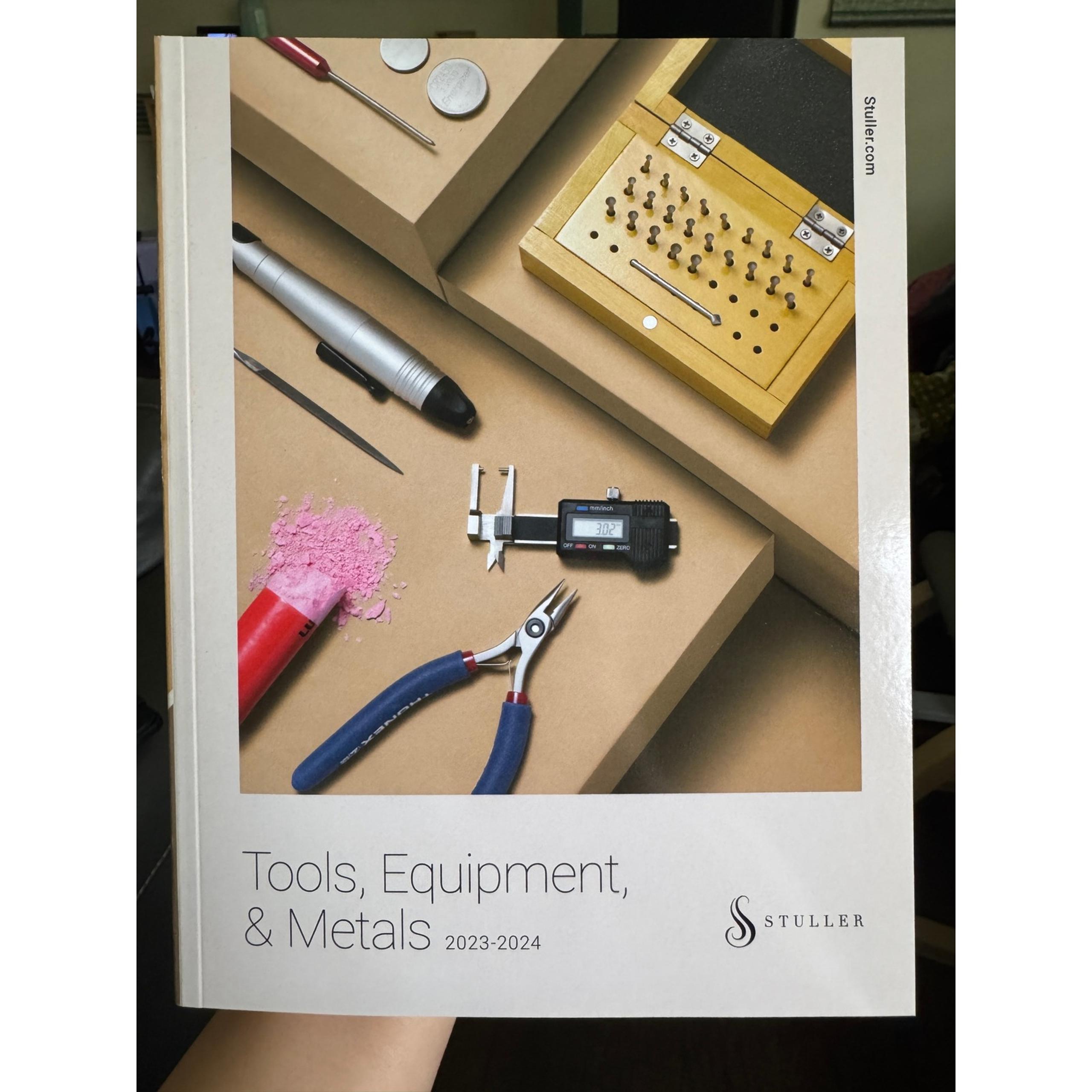 Stuller Tools Equipment Metals Catalog 2023-2024 Jewelry Making Supplies
