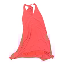 BCBG “Haylee” Salmon Drape Dress