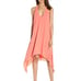 BCBG “Haylee” Salmon Drape Dress