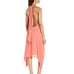 BCBG “Haylee” Salmon Drape Dress