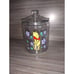 Vintage Rare Walt Disney Winnie The Pooh Large Cookie Canister Glass Fall Decor