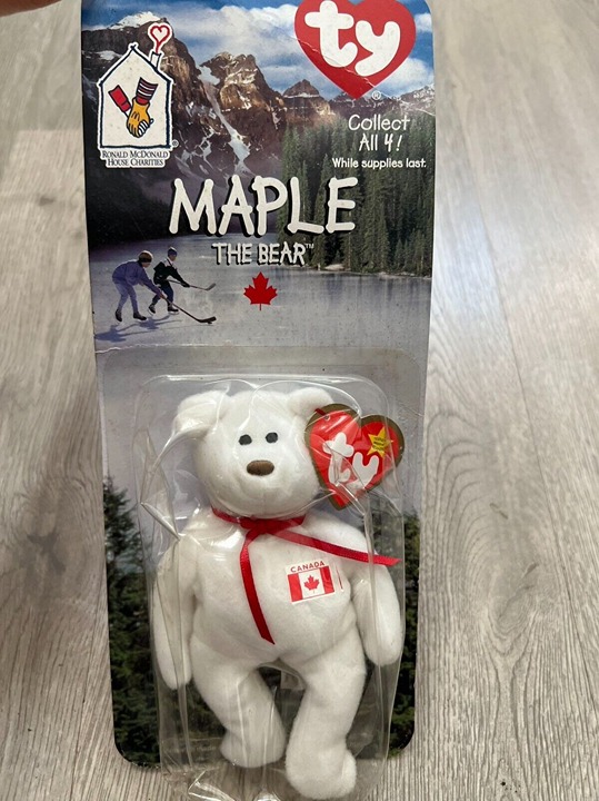 maple mcdonalds beanie baby