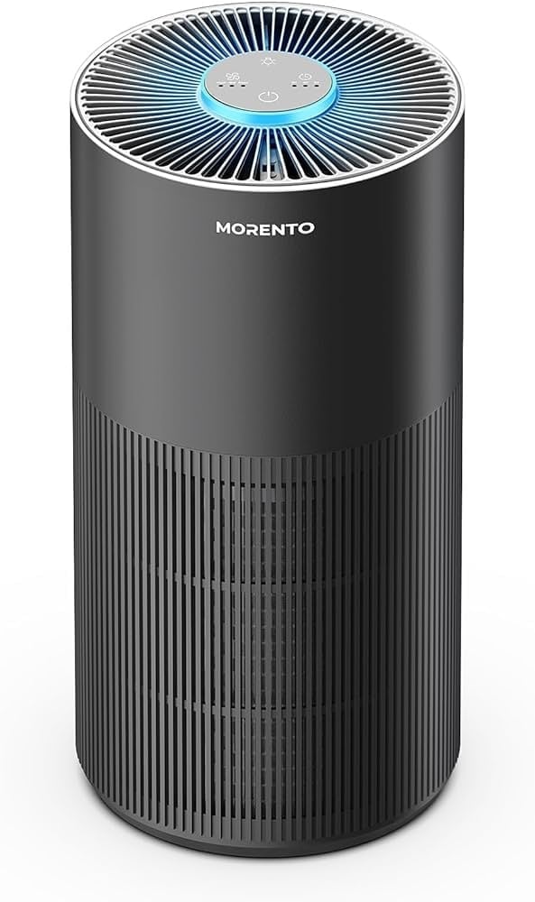 MORENTO Air Purifiers for Home Large Room, Air Purifiers for Bedroom up to 1076f
