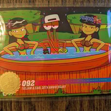 TOEJAM & EARL 30TH ANNIVERSARY TRADING CARD SET (4 CARDS) - Gold 92 - LRG