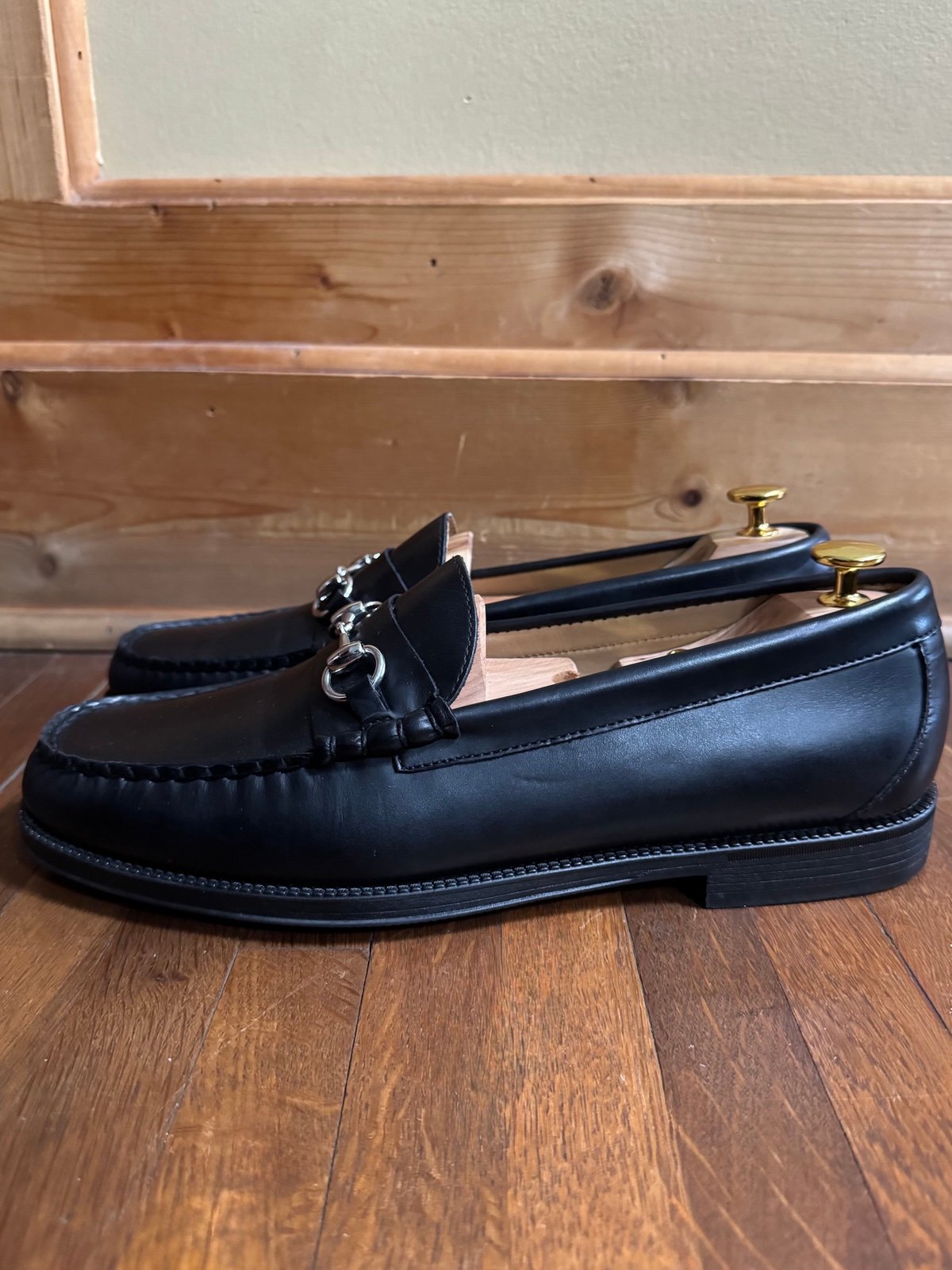 Ghbass weejuns leather loafers mens 10.5