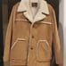 CAL CRAFT Craft Sherpa Tan / Beige Cowboy / Ranch Coat Jacket by California Mfg