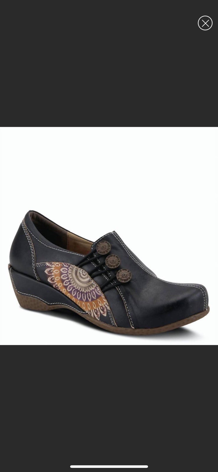 Spring step L’artiste Agacia Shoes Black Size 39