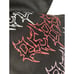 REBEL Vengeance shiny sparkly beaded 90s skull jogger fleece black skater sz L