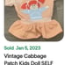 Cabbage Patch Rare Pink Portrait Dress