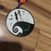Jack and Sally Halloween Halfathon & 5k Run Lanyard and Medal