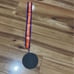 Jack and Sally Halloween Halfathon & 5k Run Lanyard and Medal