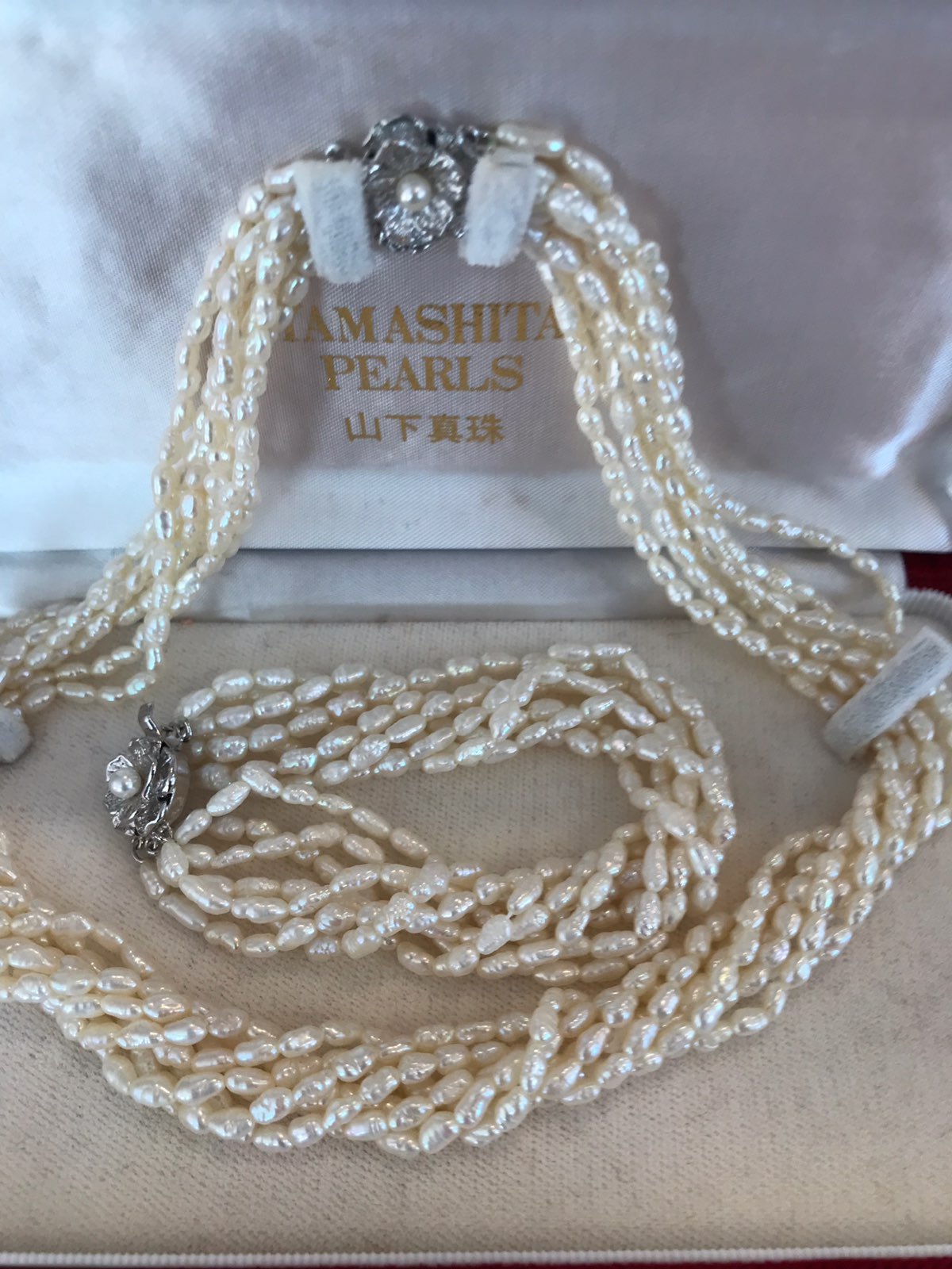 Freshwater Pearl Necklace And Bracelet