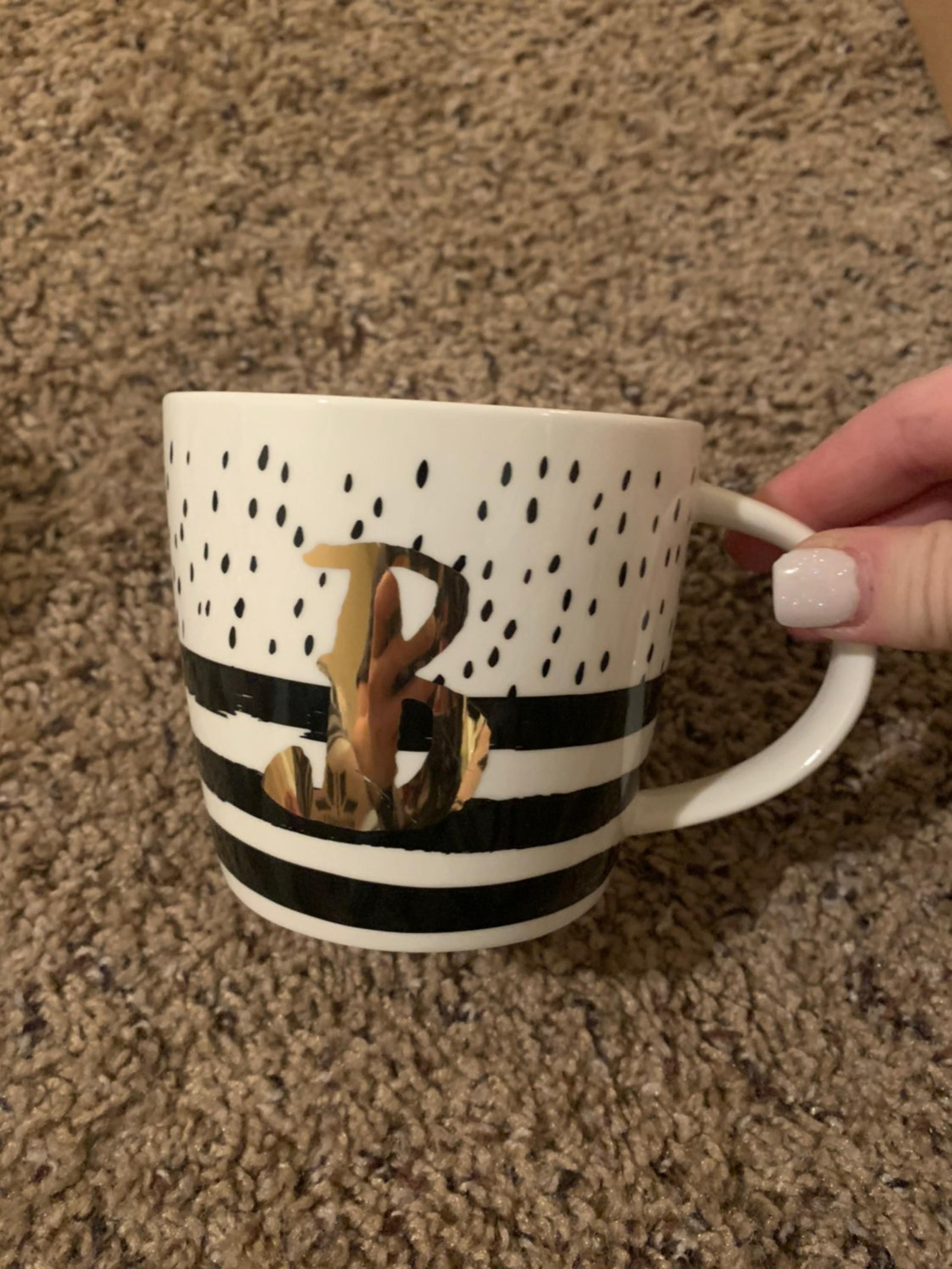 Slant coffee mug