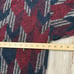 Vintage 90s Jantzen Cottage Aztec Geometric Knit V Neck Sweater Pullover Mens XL