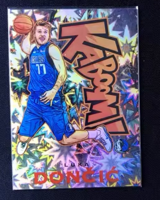 Luka Custom Kaboom Card Mavs