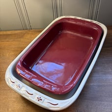 2 Longaberger baking dishes
