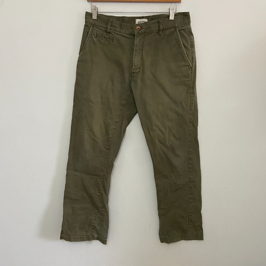 Taylor Stitch The Slim Chino in Organic Olive